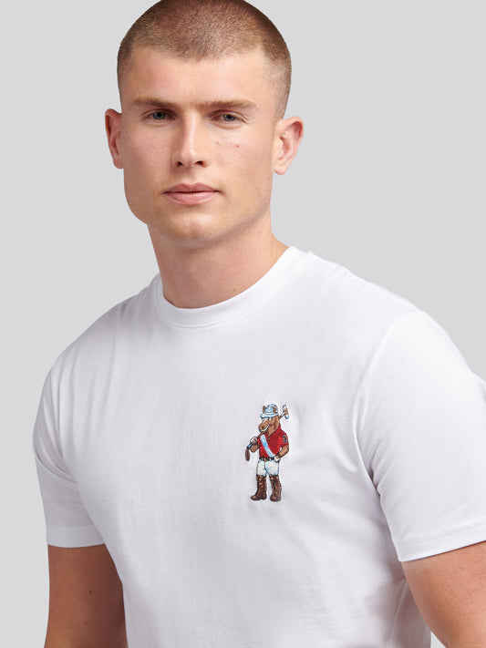 Mens Chuck T-Shirt in Bright White