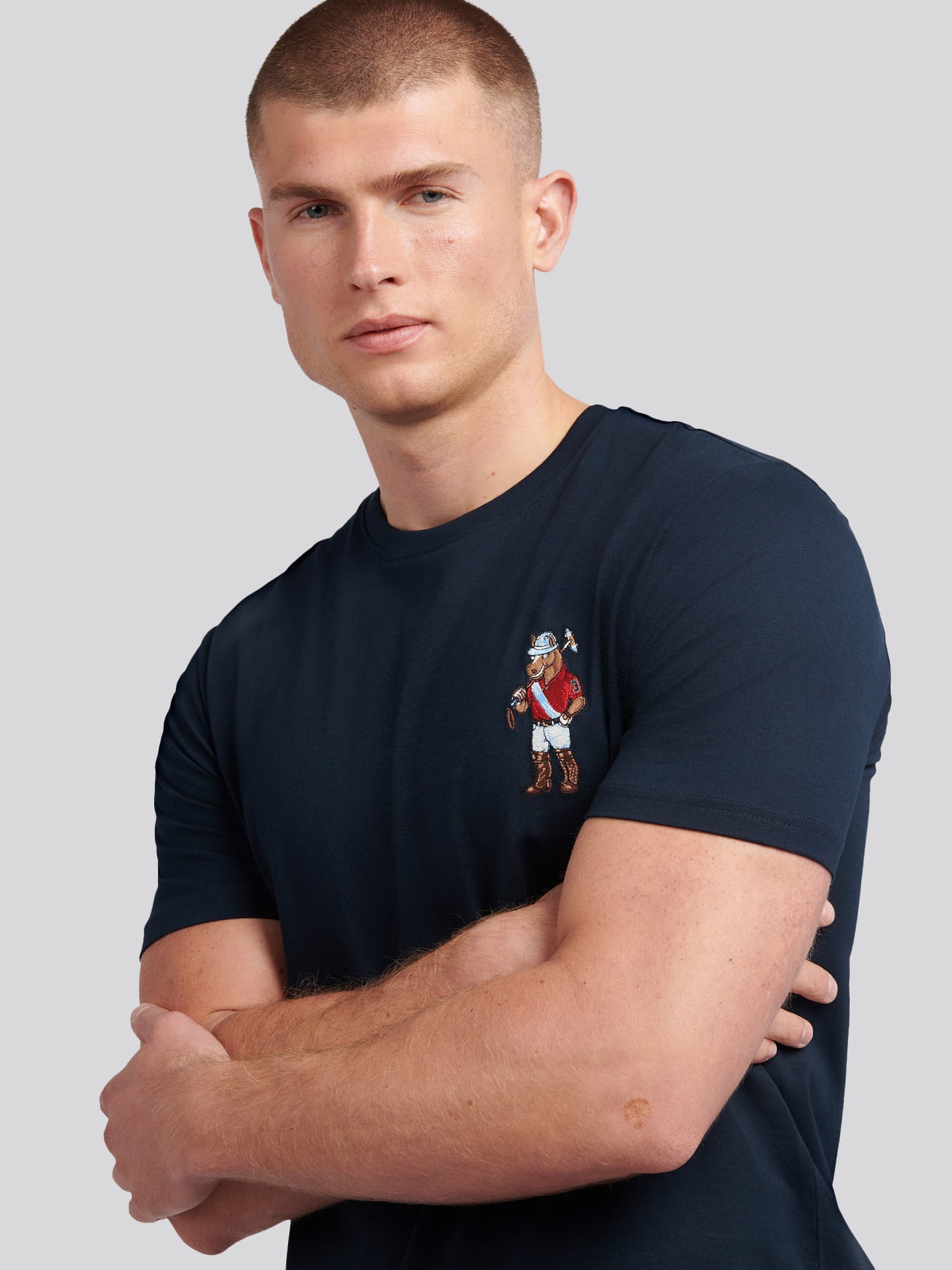 Mens Chuck T-Shirt in Dark Sapphire Navy