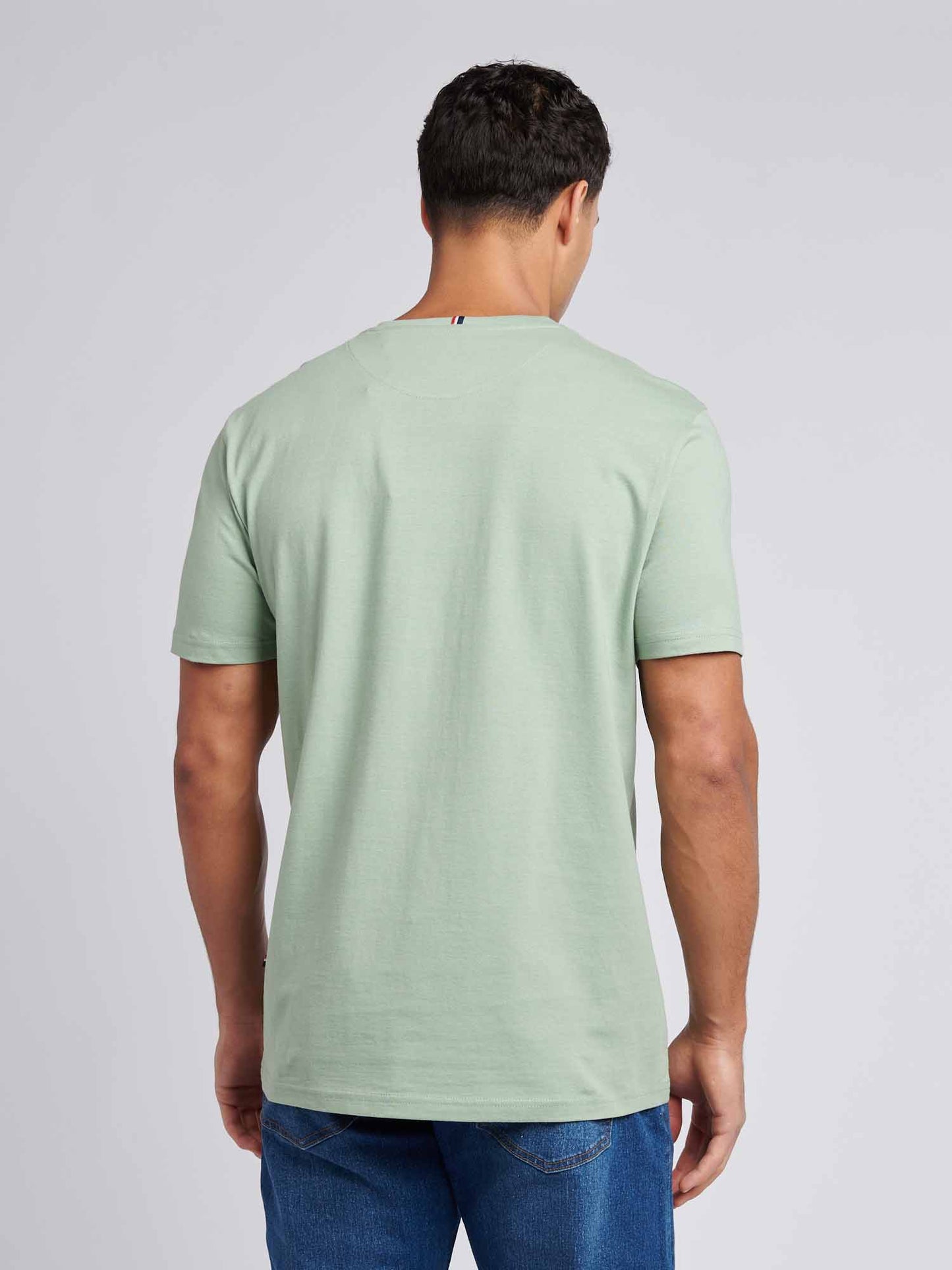 Mens Double Horsemen Pocket T-Shirt in Green Bay