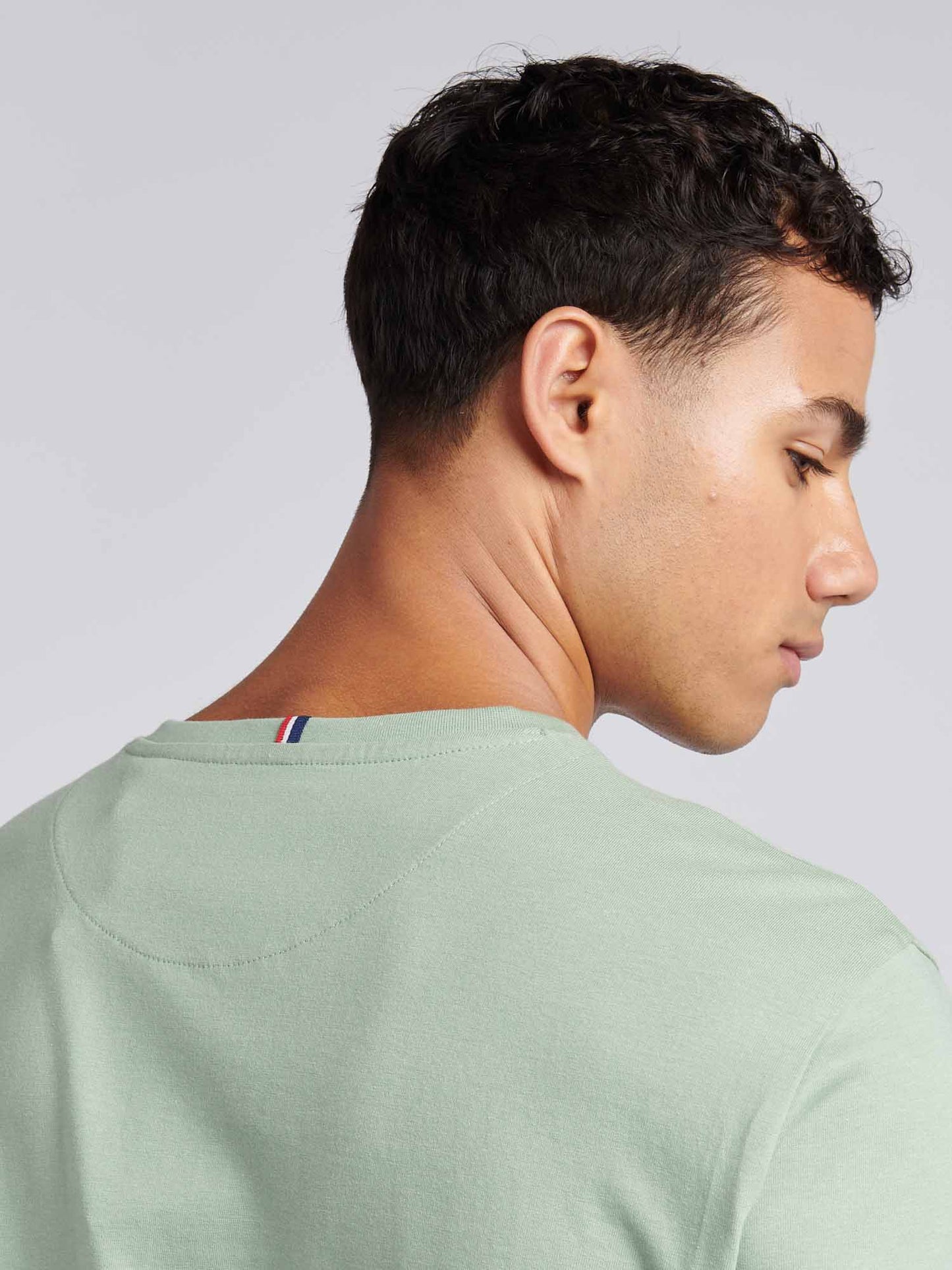 Mens Double Horsemen Pocket T-Shirt in Green Bay