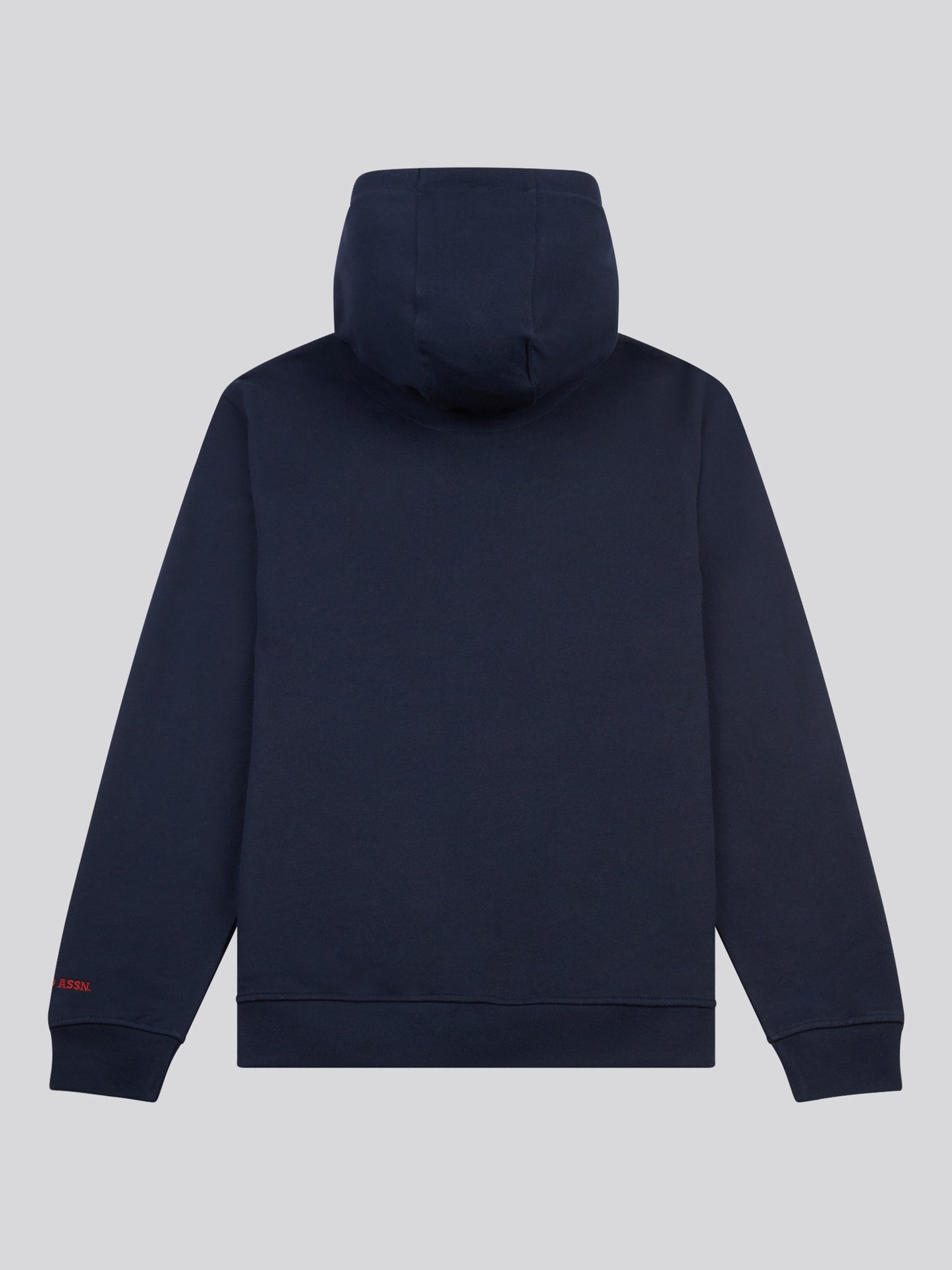Mens USPA Chuck Loopback Zip Hoodie in Dark Sapphire Navy
