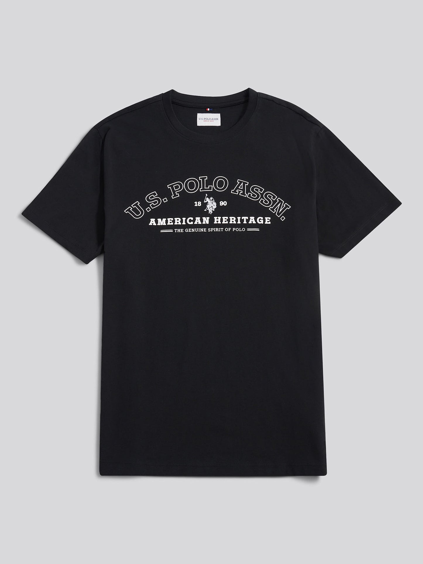 Mens Heritage Graphic T-Shirt in Black