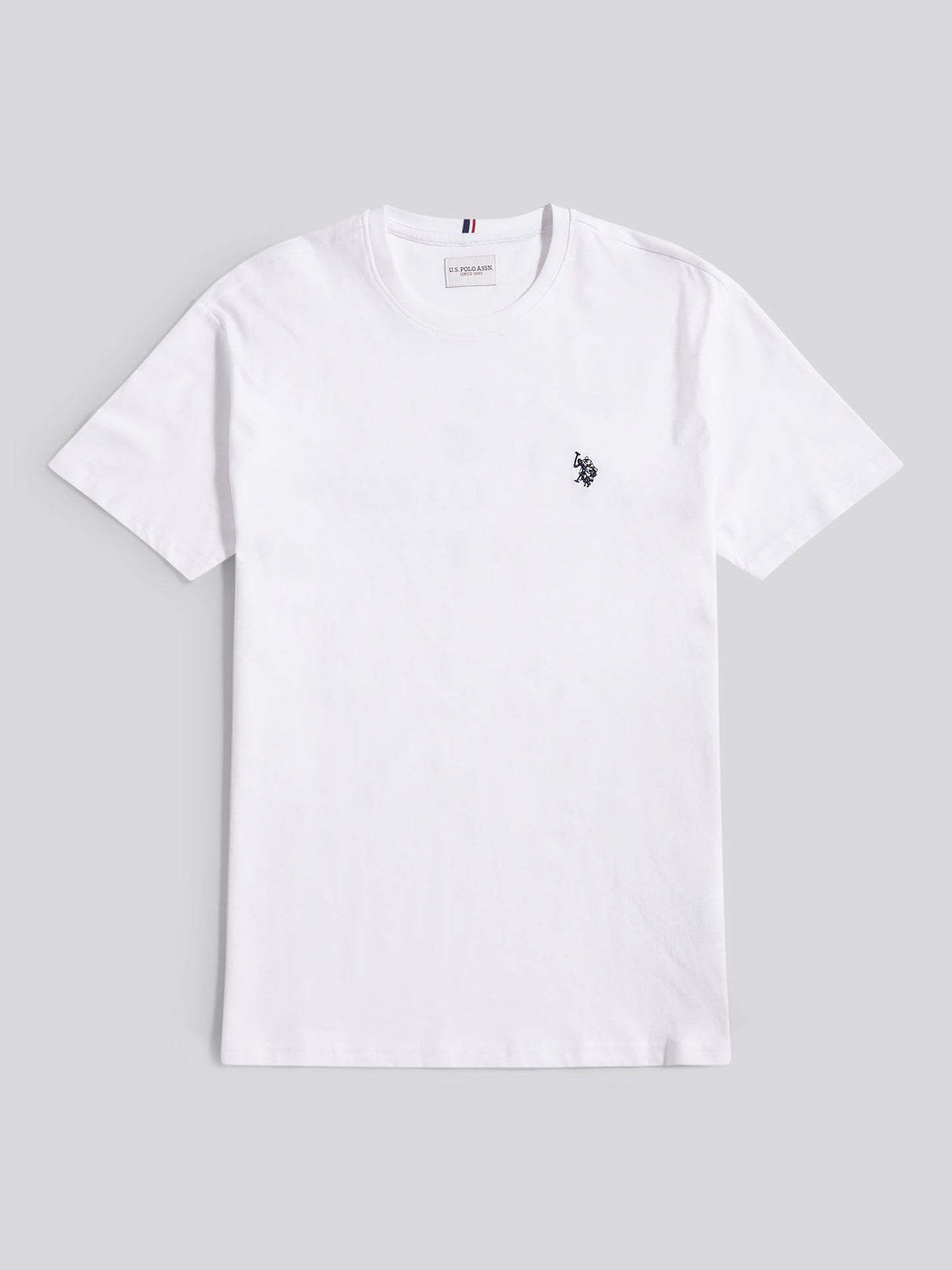 Mens USPA Back Graphic T-Shirt in Bright White