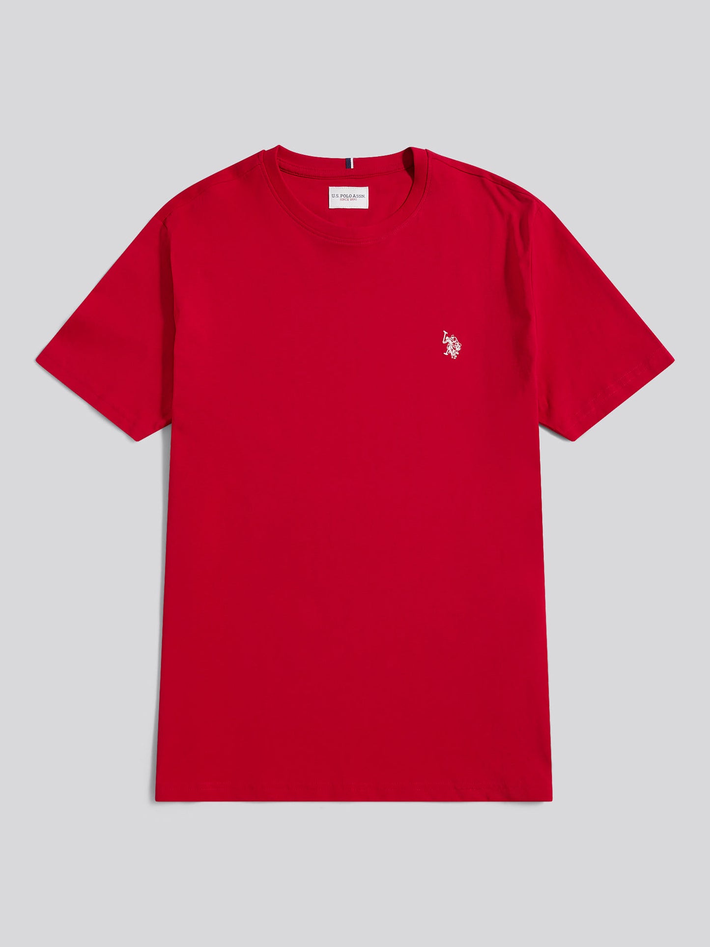 Mens USPA Back Graphic T-Shirt in Haute Red