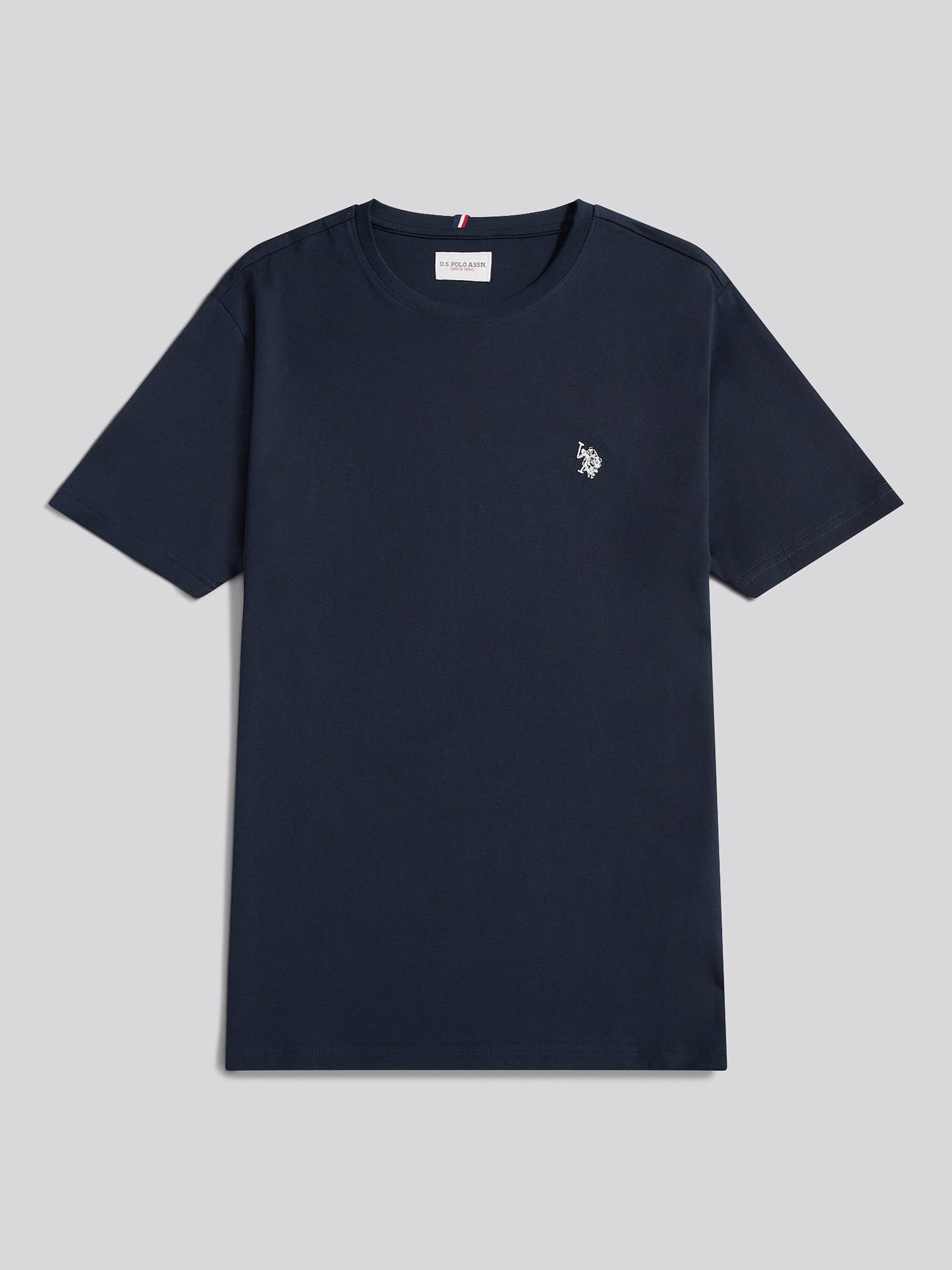 Mens USPA Back Graphic T-Shirt in Dark Sapphire Navy