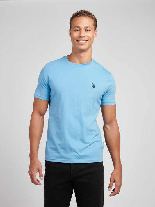 Mens USPA Back Graphic T-Shirt in Heritage Blue