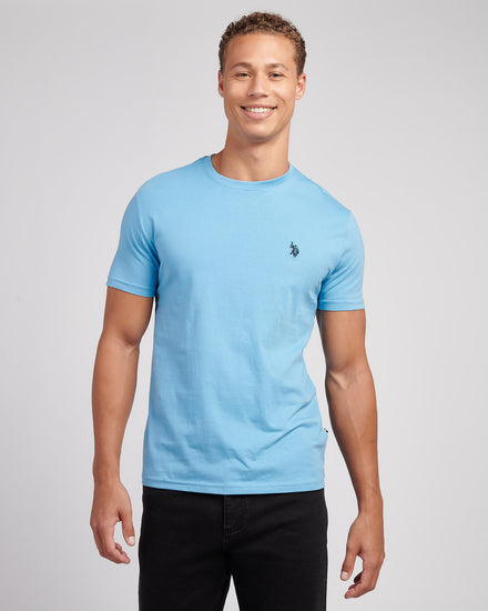 Mens USPA Back Graphic T-Shirt in Heritage Blue