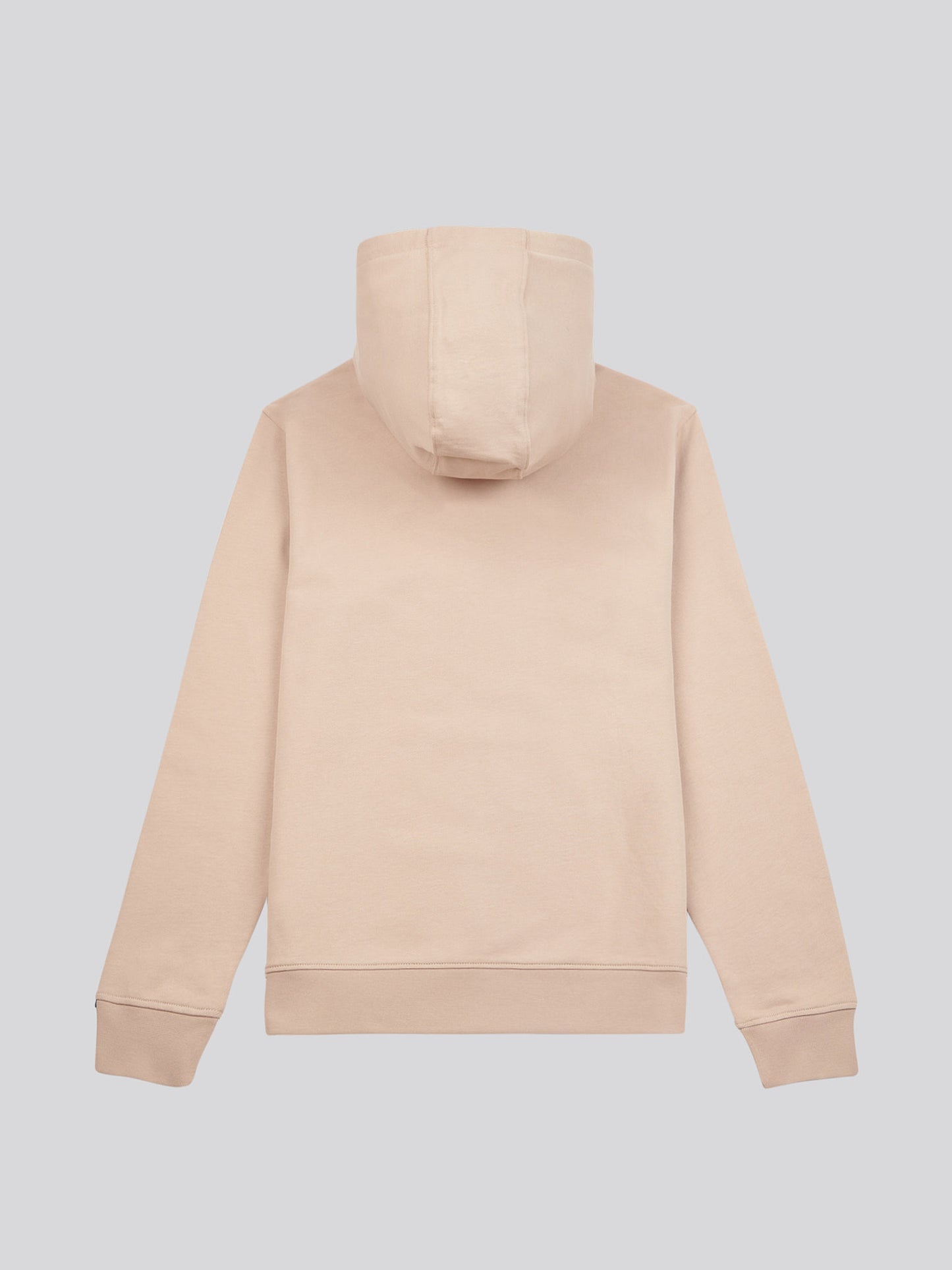 Mens Double Horsemen Loopback Hoodie in Doeskin