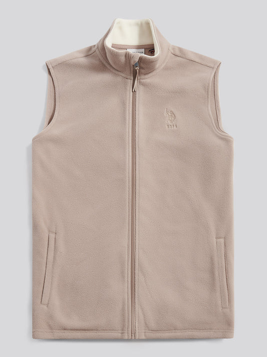 Mens Micro Fleece Gilet in Atmosphere