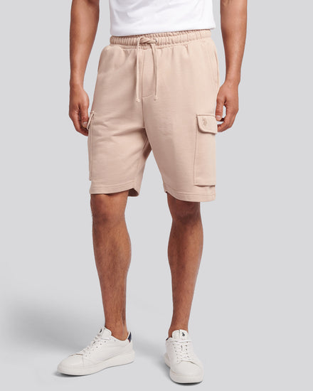 Mens Smart Utility Short in Doeskin
