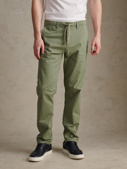 Mens Comfort Waist Classic Chino Sea Spray