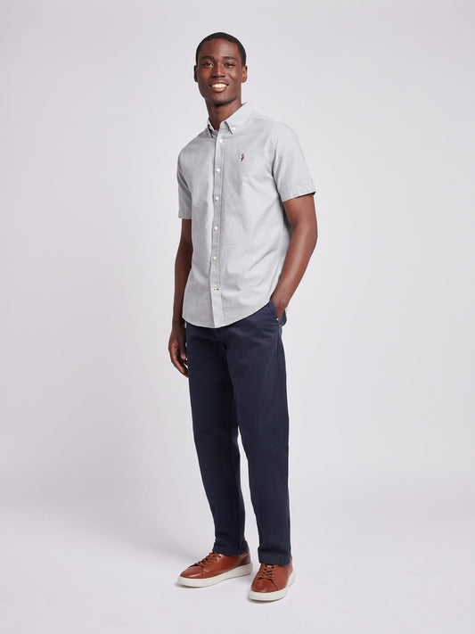 Mens Comfort Waist Classic Chino Dark Sapphire Navy / Moonlight Blue DHM
