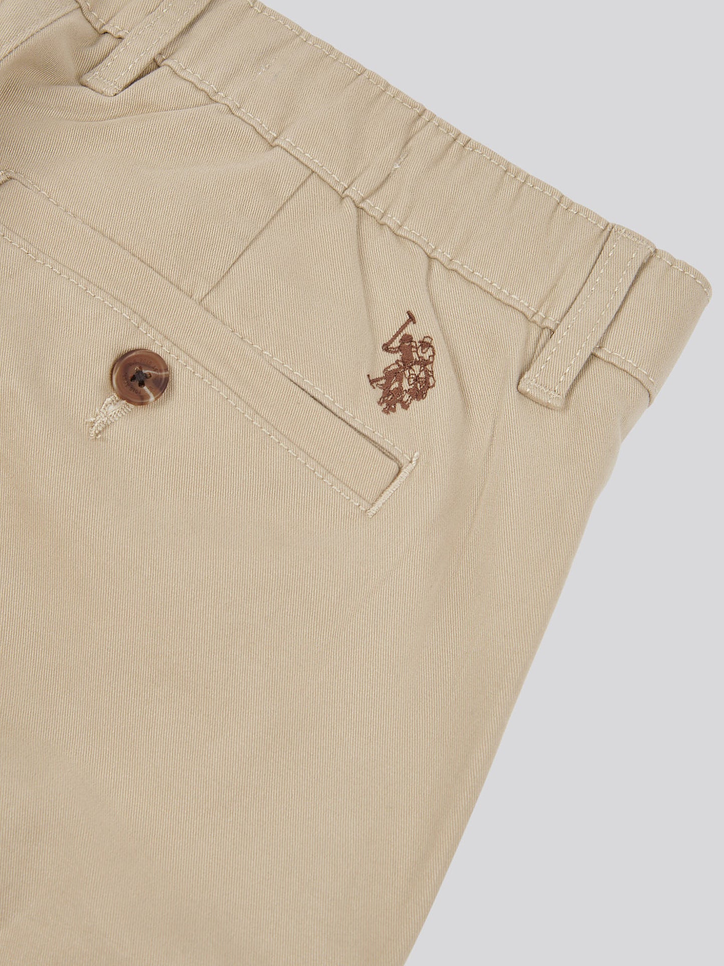 Mens Comfort Waist Classic Chino Trench Coat