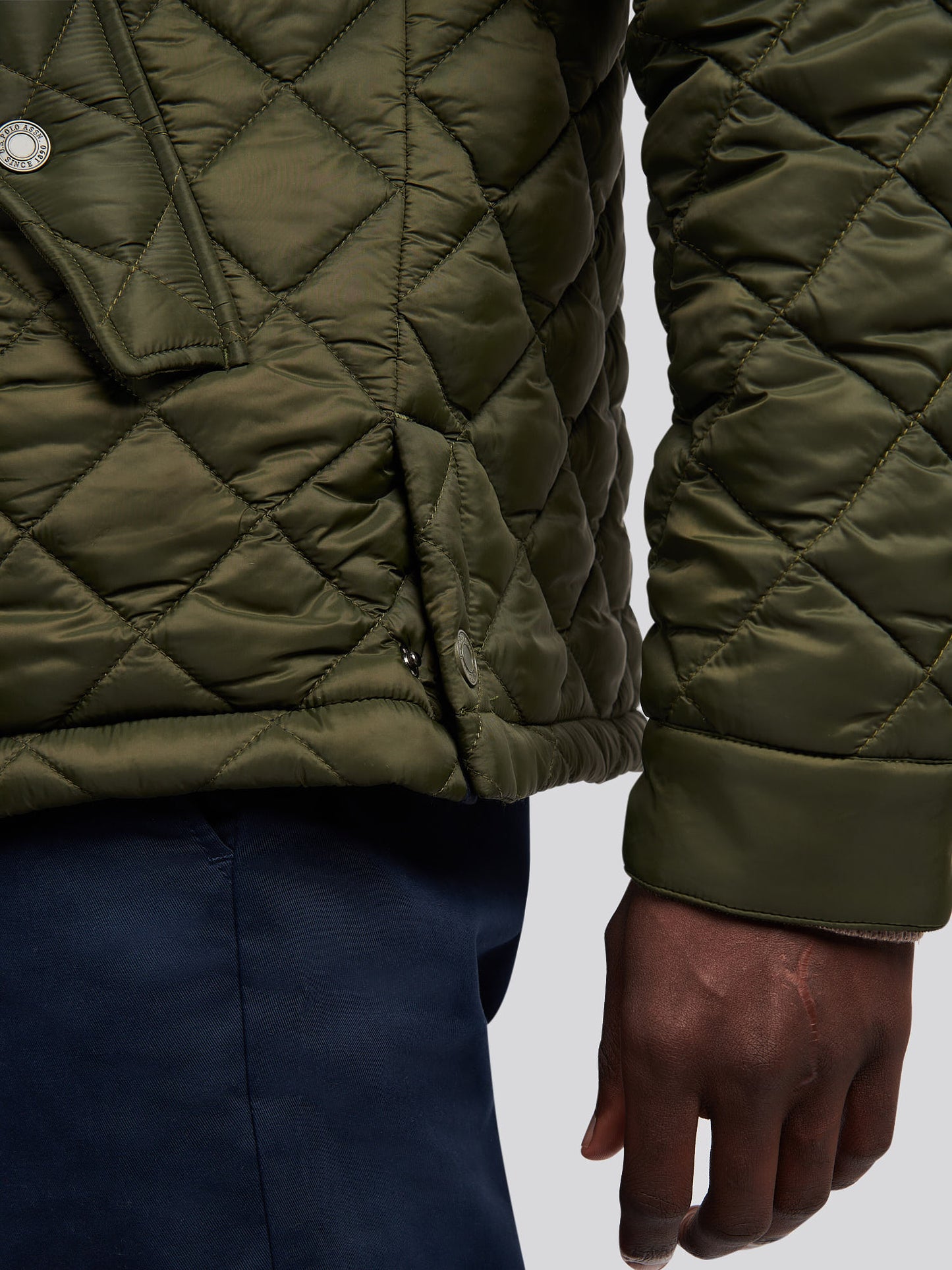 Mens Bound Internal Hacking Jacket in Forest Night