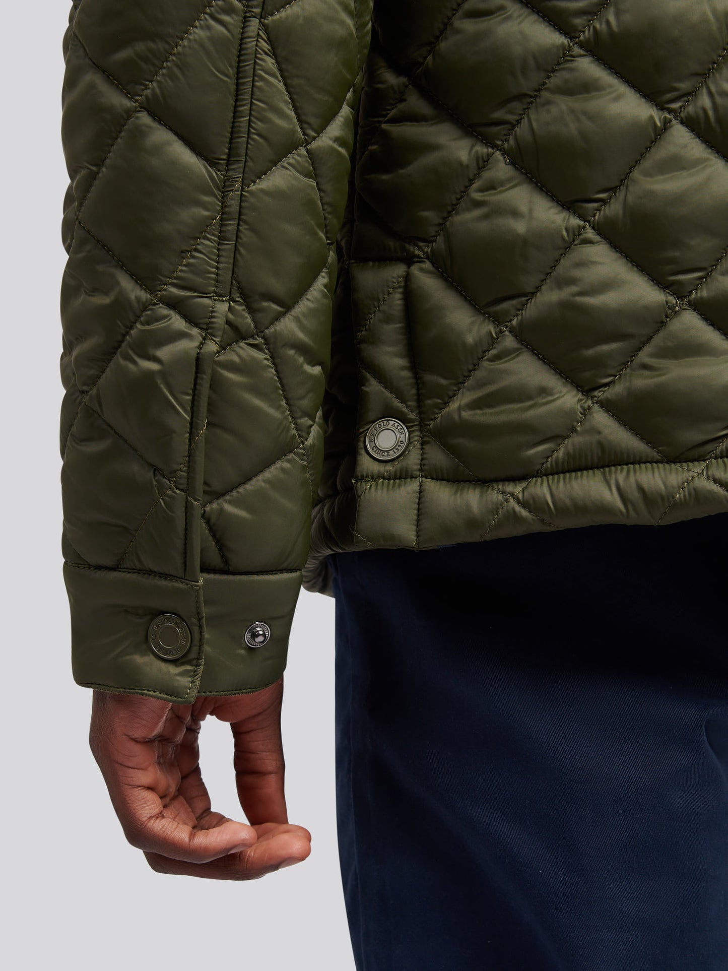 Mens Bound Internal Hacking Jacket in Forest Night