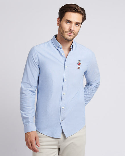 Mens Chuck Oxford Shirt Blue Yonder