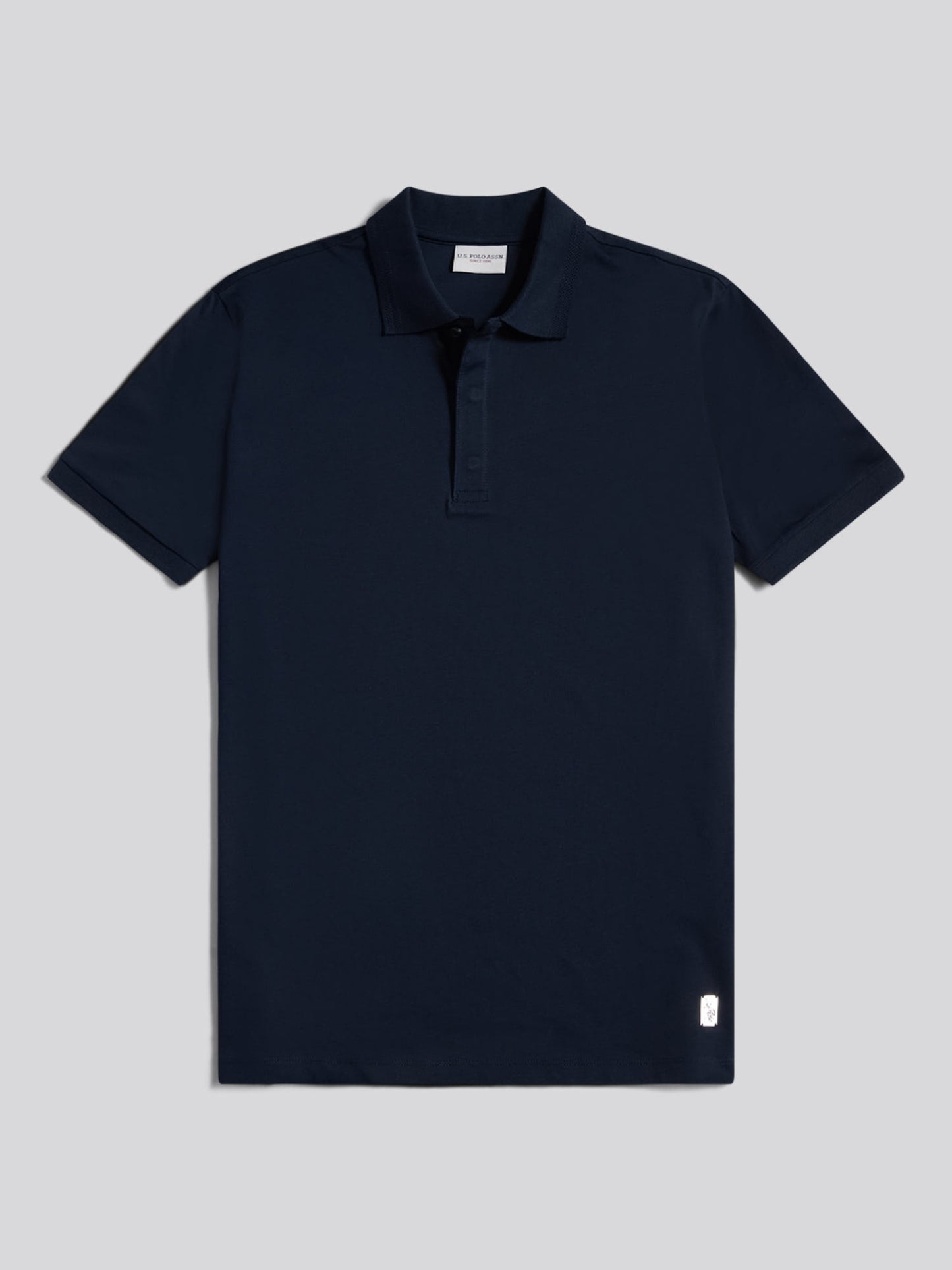 Mens Premium Supima Cotton Polo Shirt Dark Sapphire Navy