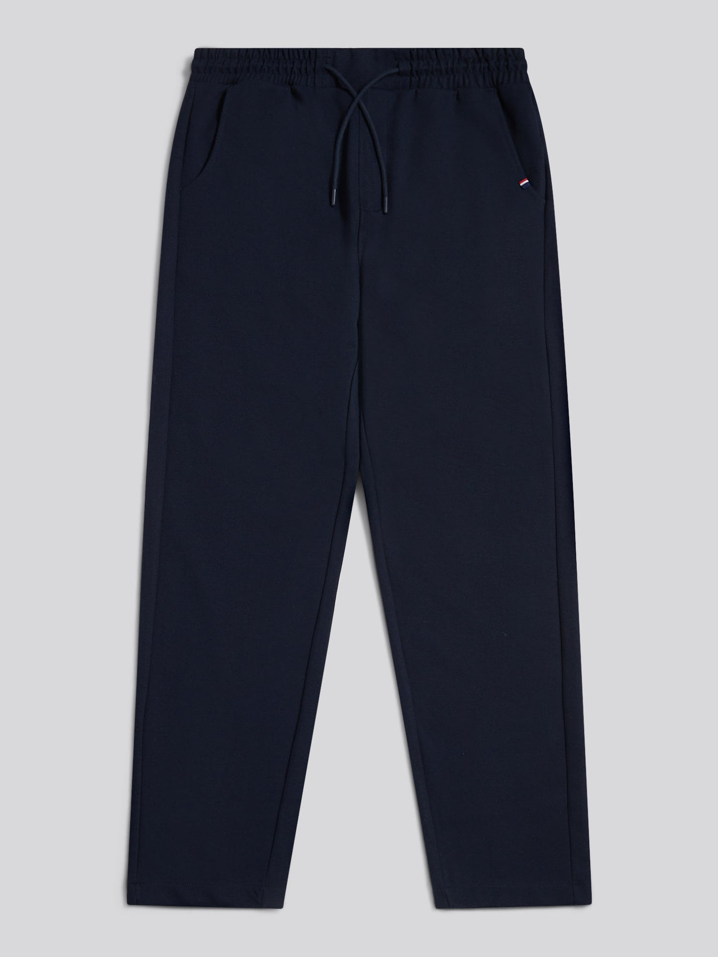 Mens Jersey Double Horsemen Trousers Dark Sapphire Navy