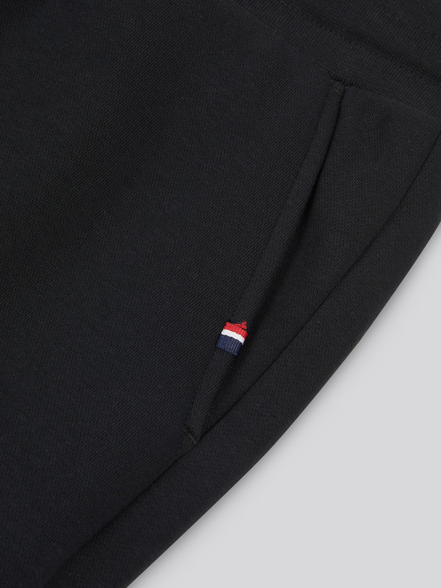 Mens Double Horsemen Cargo Sweat Jogger in Black