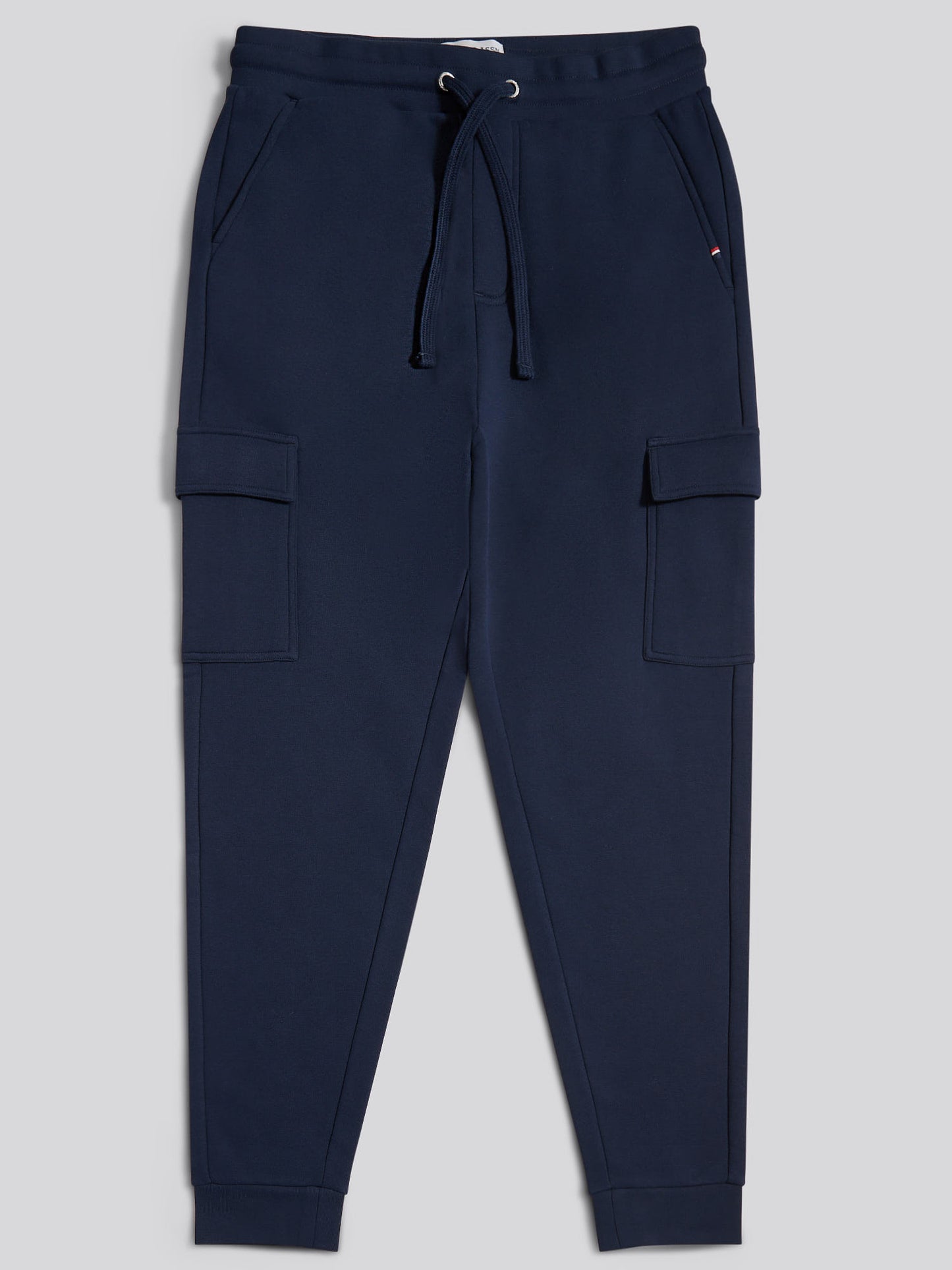 Mens Double Horsemen Cargo Sweat Jogger in Dark Sapphire Navy / Moonlight Blue DHM