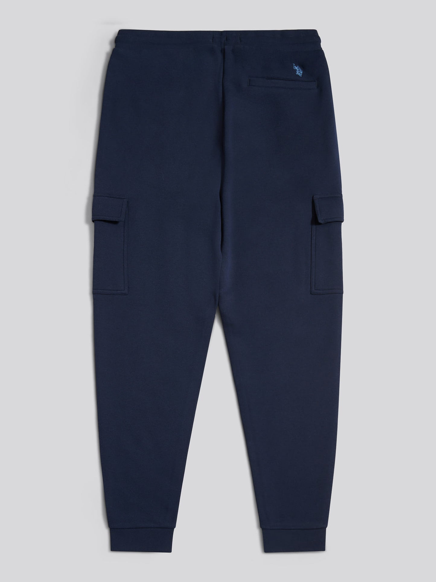 Mens Double Horsemen Cargo Sweat Jogger in Dark Sapphire Navy / Moonlight Blue DHM