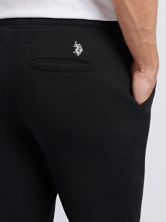 Mens Comfort Drawstring Smart Jogger in Black