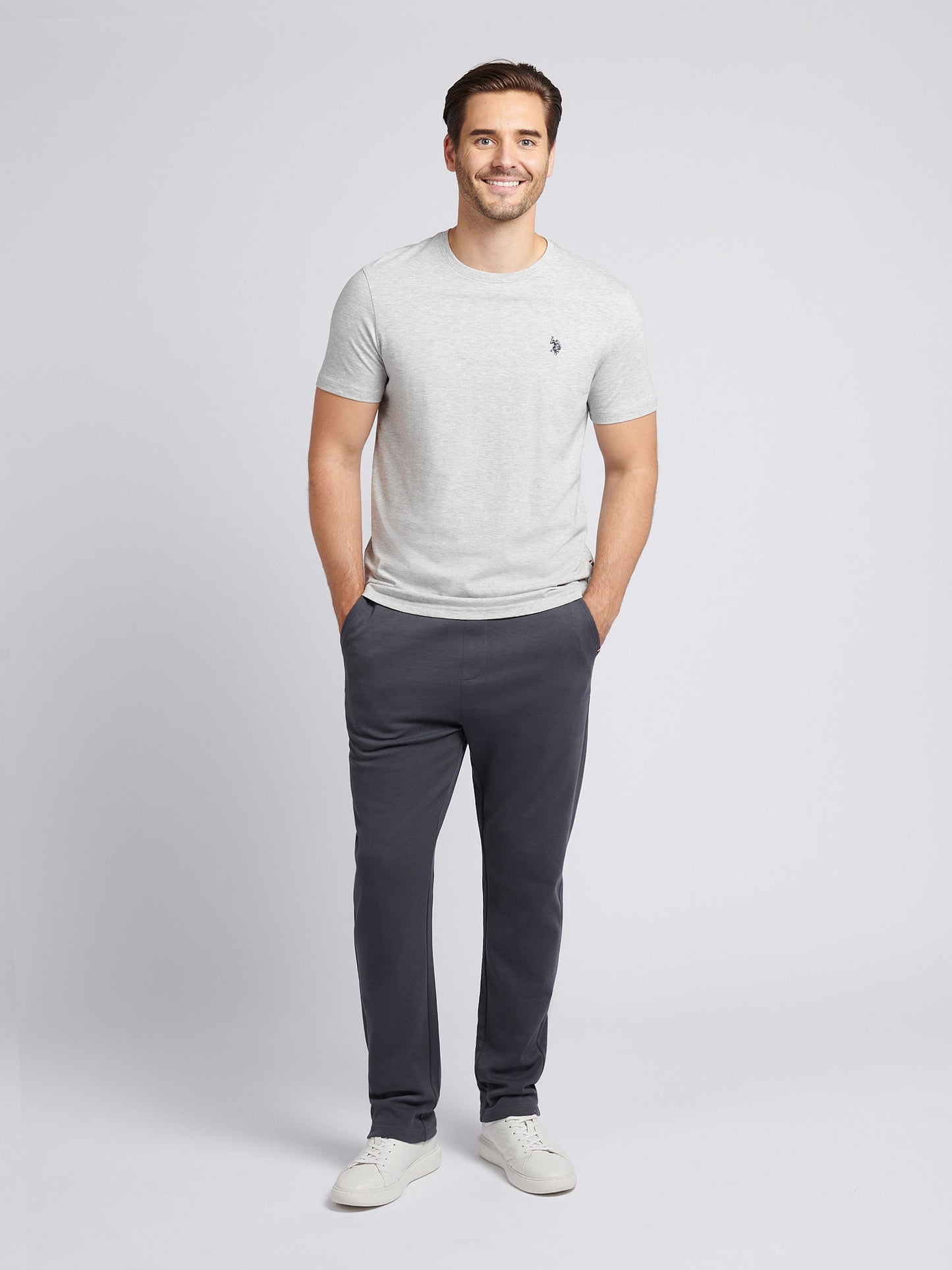 Mens Comfort Drawstring Smart Jogger in Tigers Eye