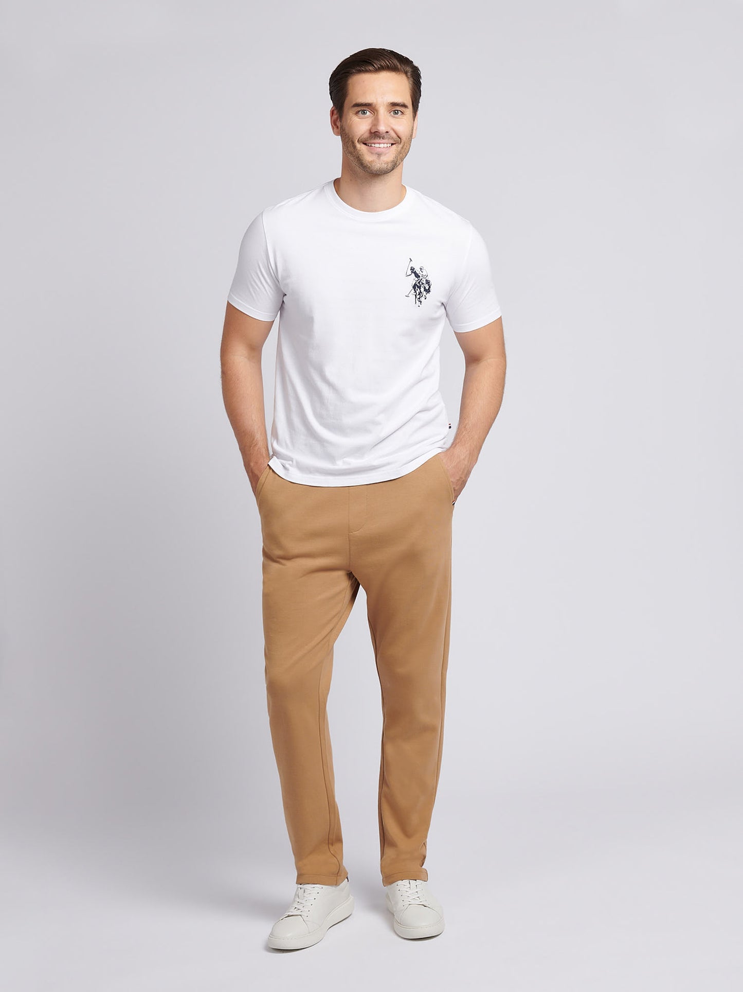 Mens Comfort Drawstring Smart Jogger in Ebony