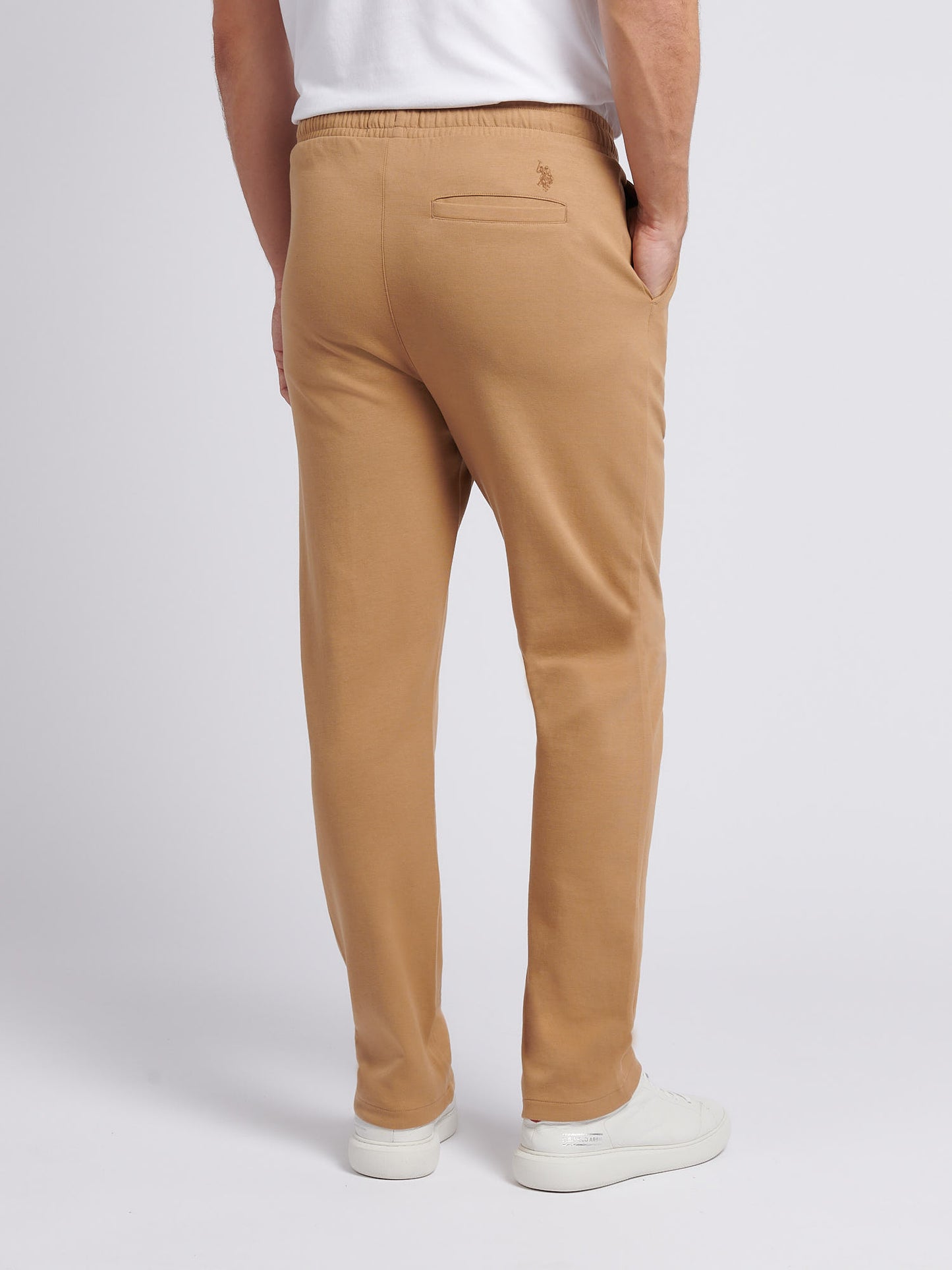 Mens Comfort Drawstring Smart Jogger in Ebony