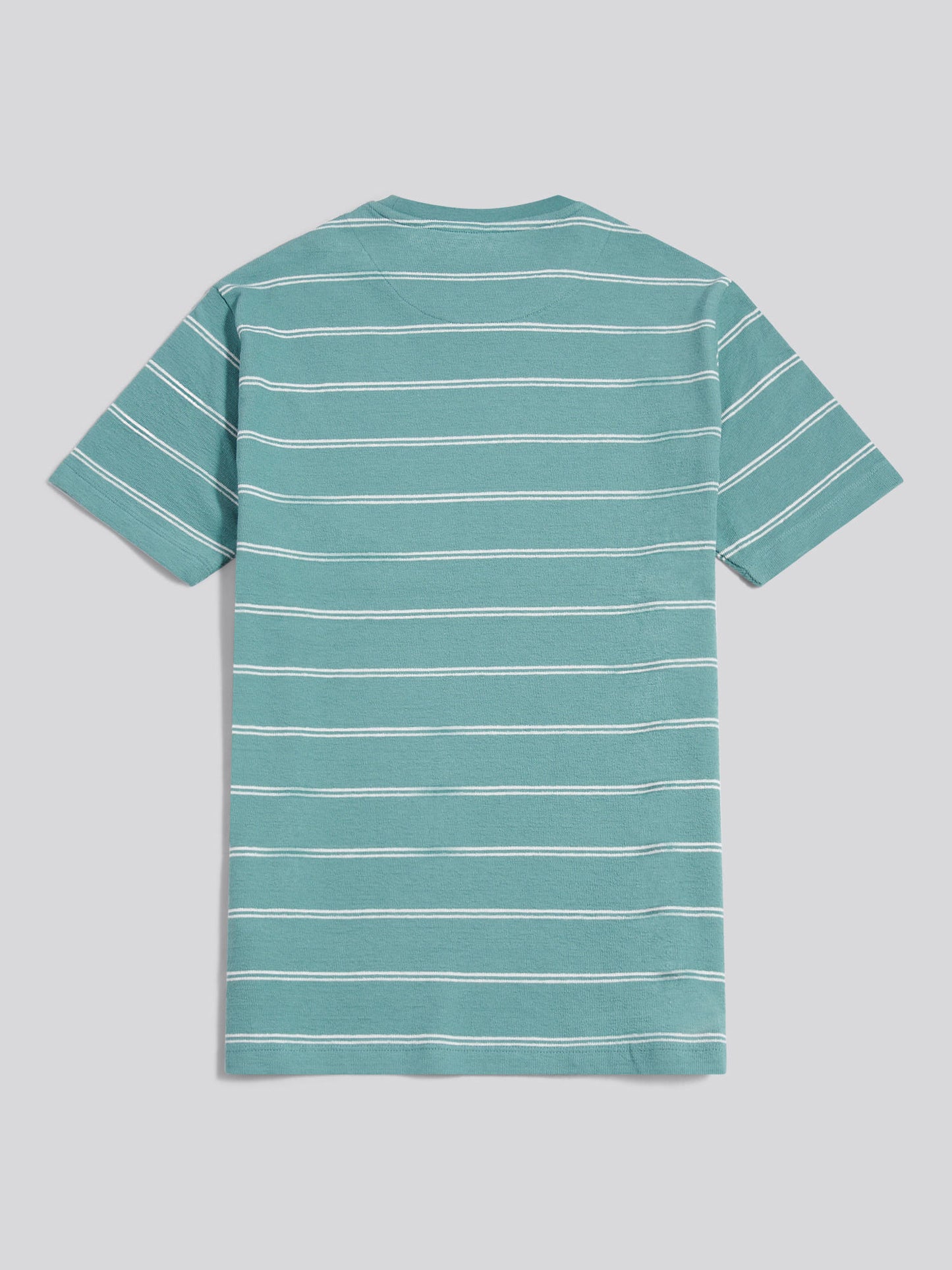 Mens Terry Stripe T-Shirt Arctic