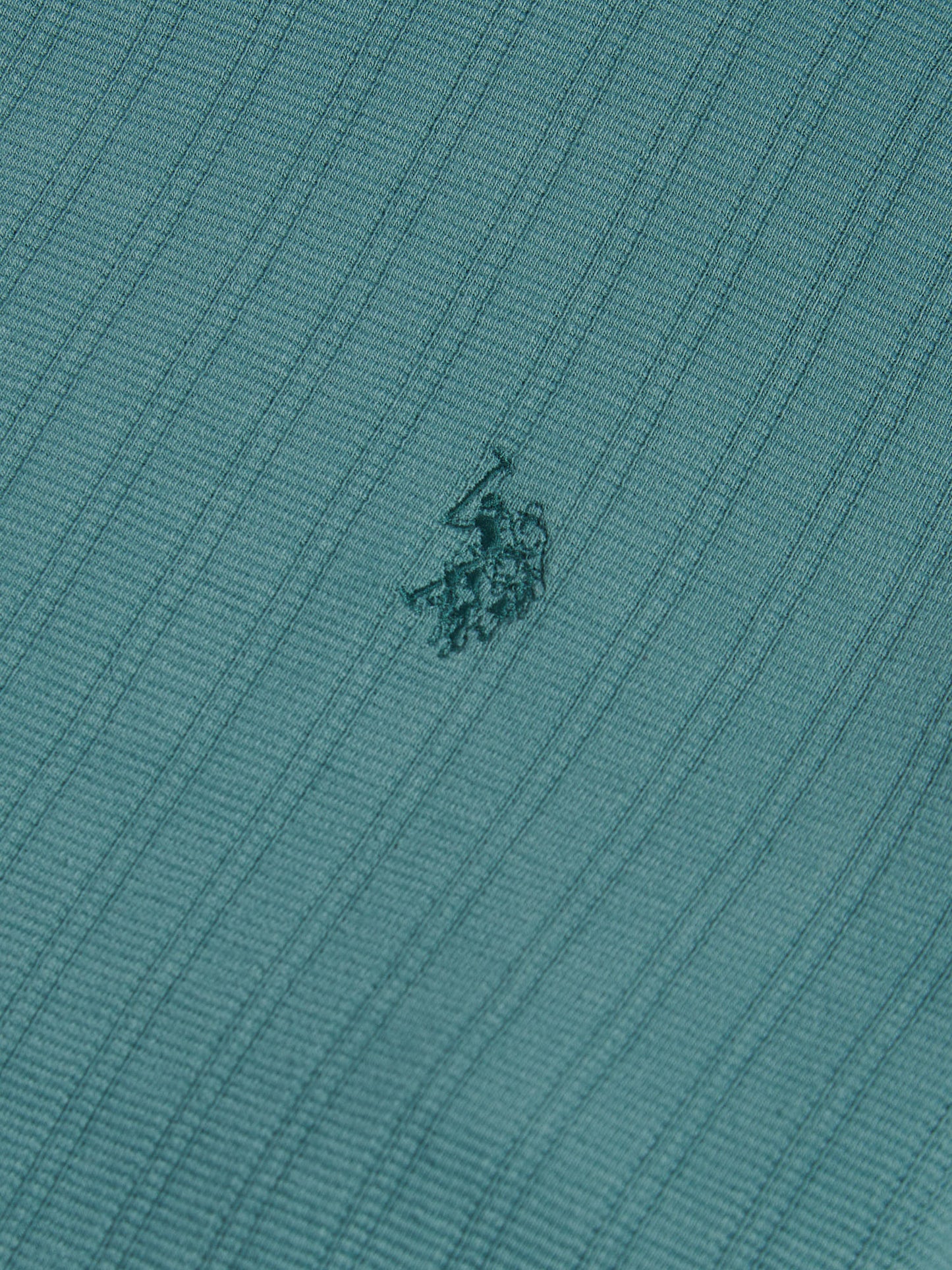 Mens Vertical Texture Double Horsemen Sweatshirt Arctic