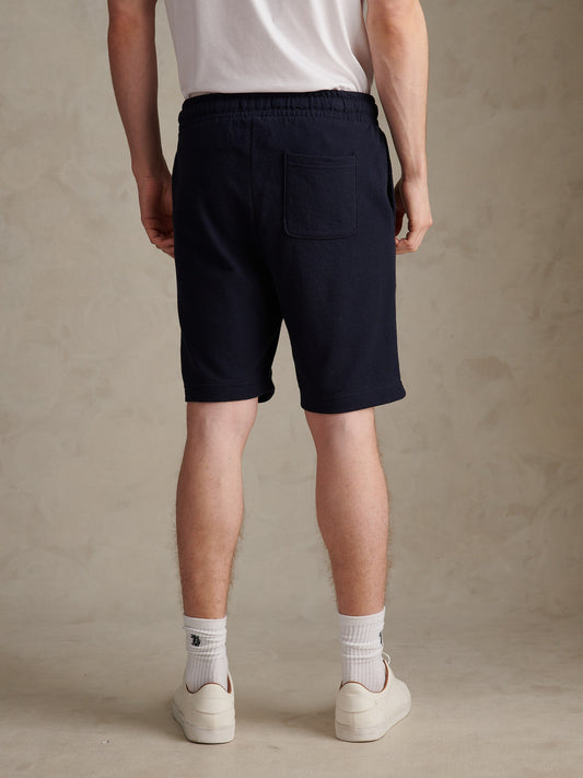 Mens Terry Sweat Shorts Dark Sapphire Navy / Moonlight Blue DHM