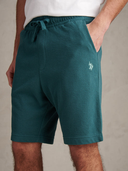 Mens Terry Sweat Shorts Mediterranea