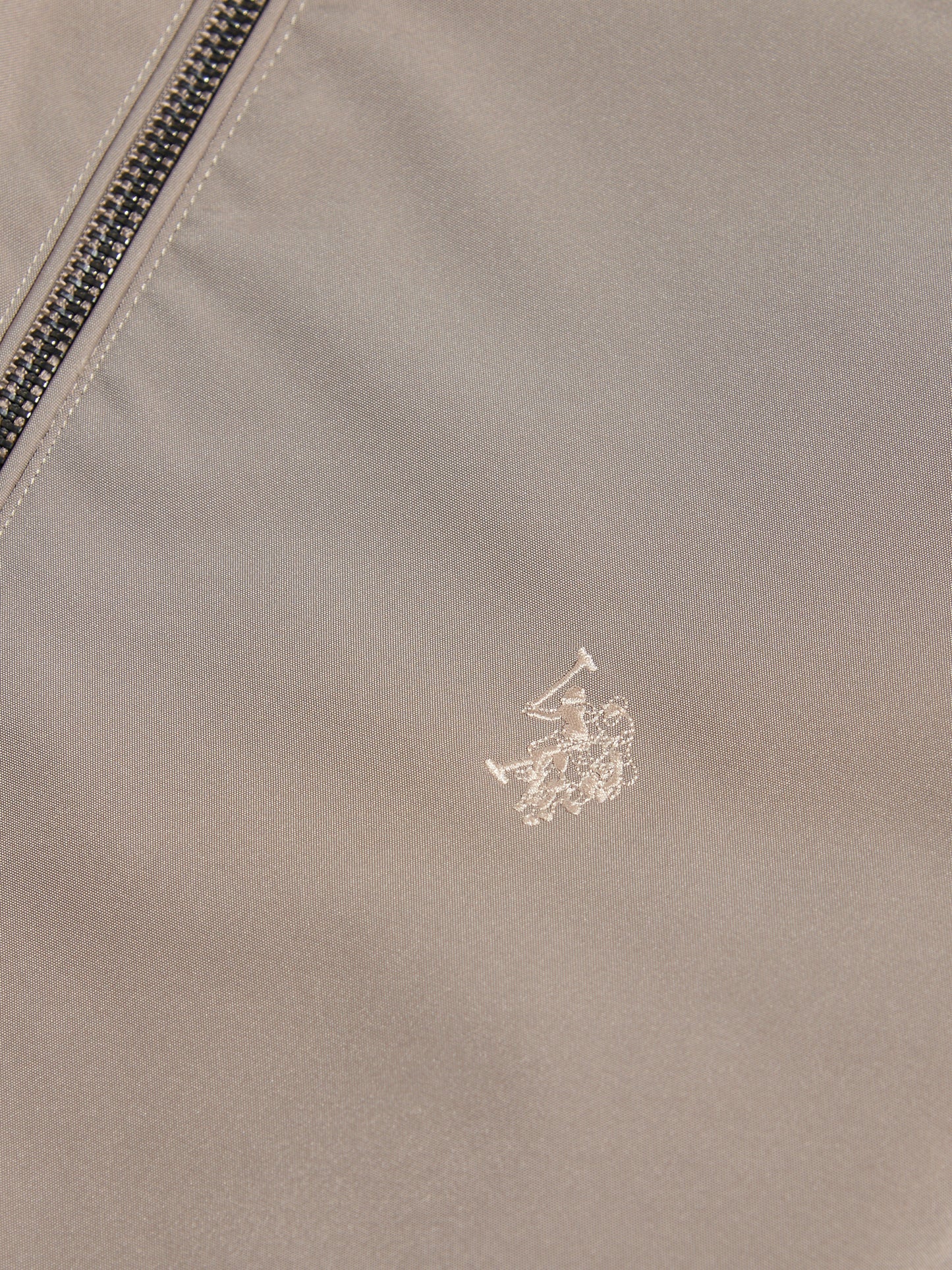 Mens Jersey Lined Smart Bomber Jacket Cinder