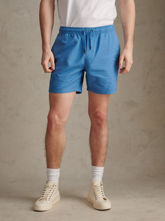 Mens Comfort Waist Classic Chino Shorts Riviera