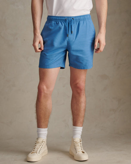 Mens Comfort Waist Classic Chino Shorts Riviera