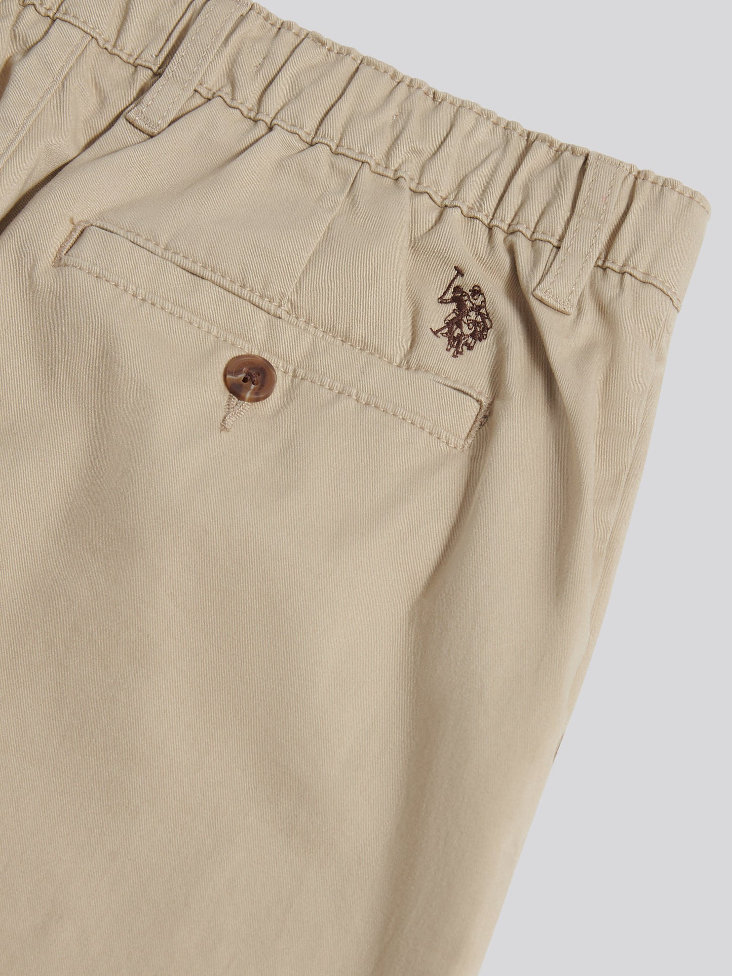 Mens Comfort Waist Classic Chino Shorts Trench Coat