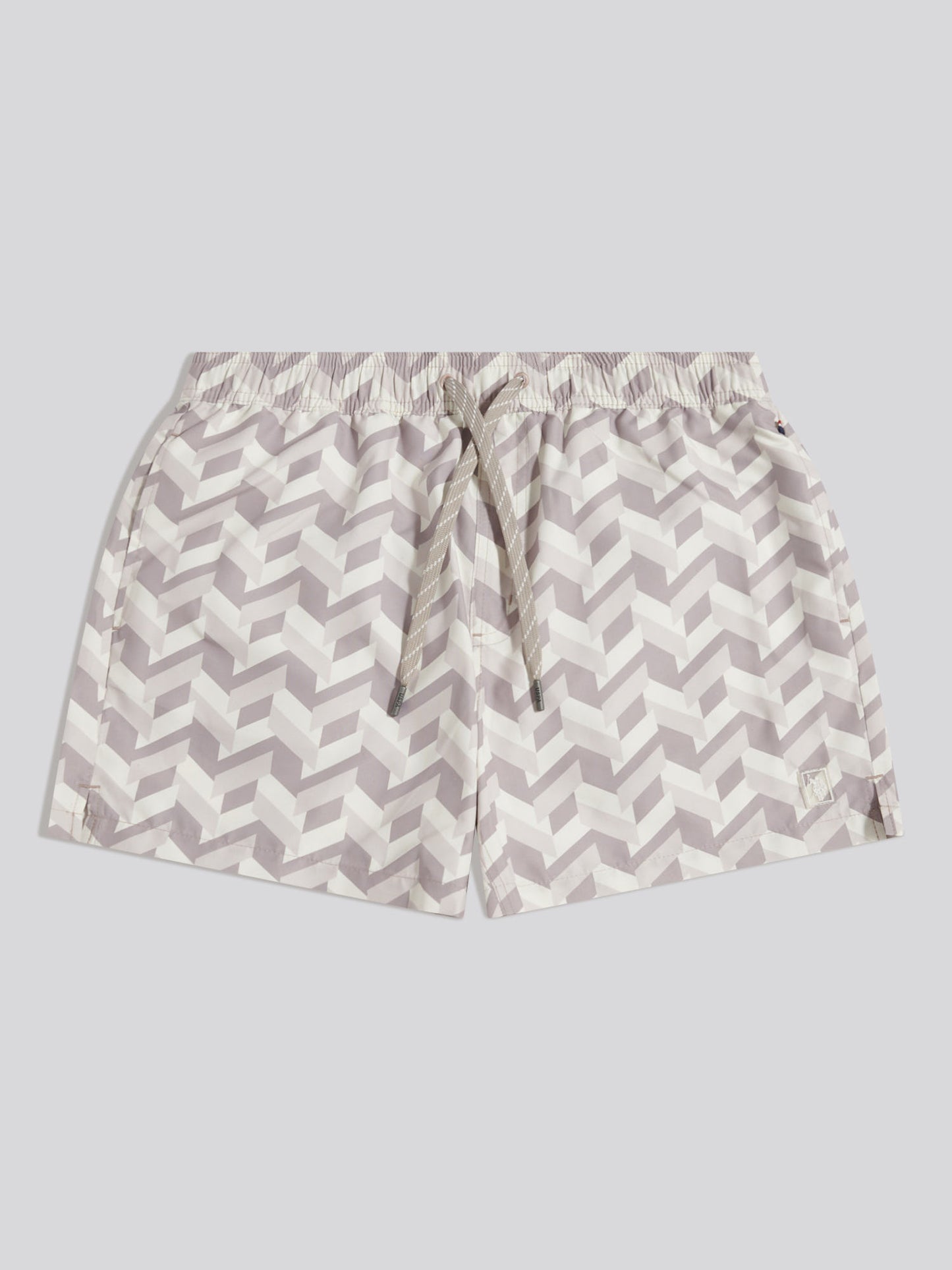 Mens Geo Tile Swim Shorts Atmosphere