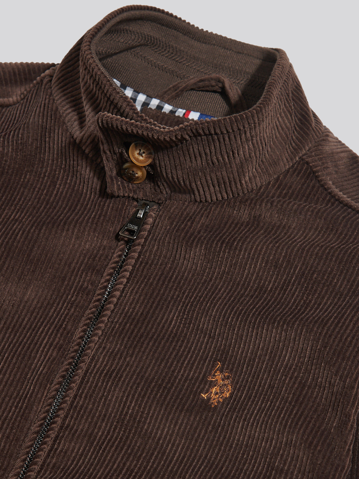 Mens Corduroy Harrington Jacket Bracken