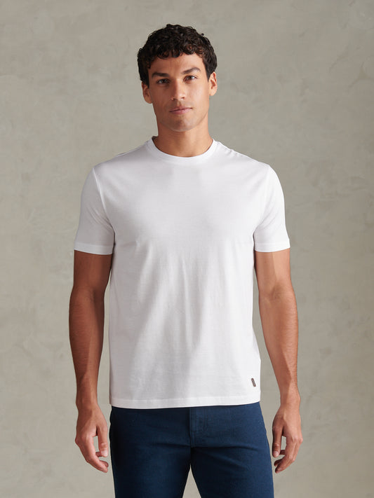 Mens Premium Supima Cotton T-Shirt Bright White