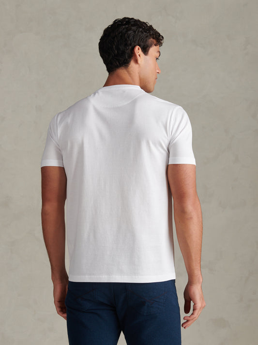 Mens Premium Supima Cotton T-Shirt Bright White