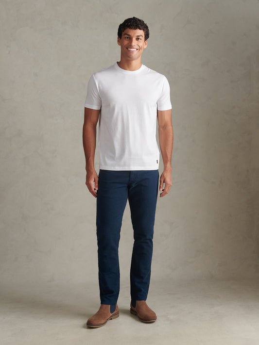 Mens Premium Supima Cotton T-Shirt Bright White