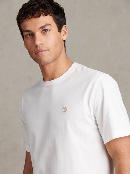 Relaxed Fit DHM T-shirt Whisper White