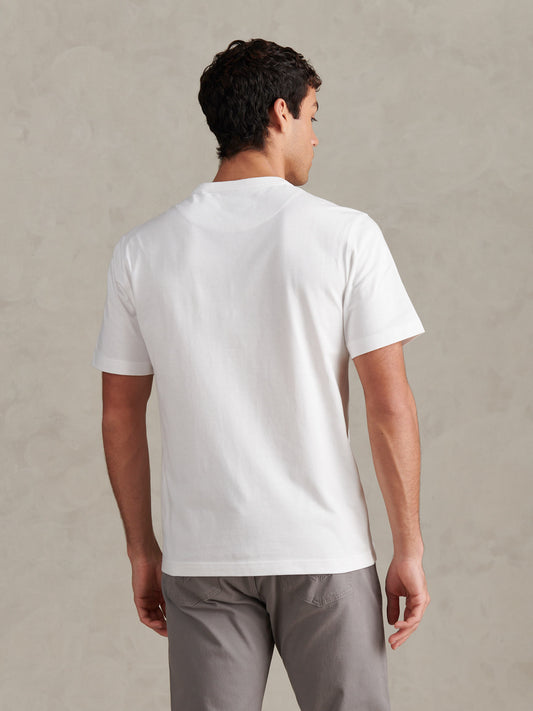 Relaxed Fit DHM T-shirt Whisper White