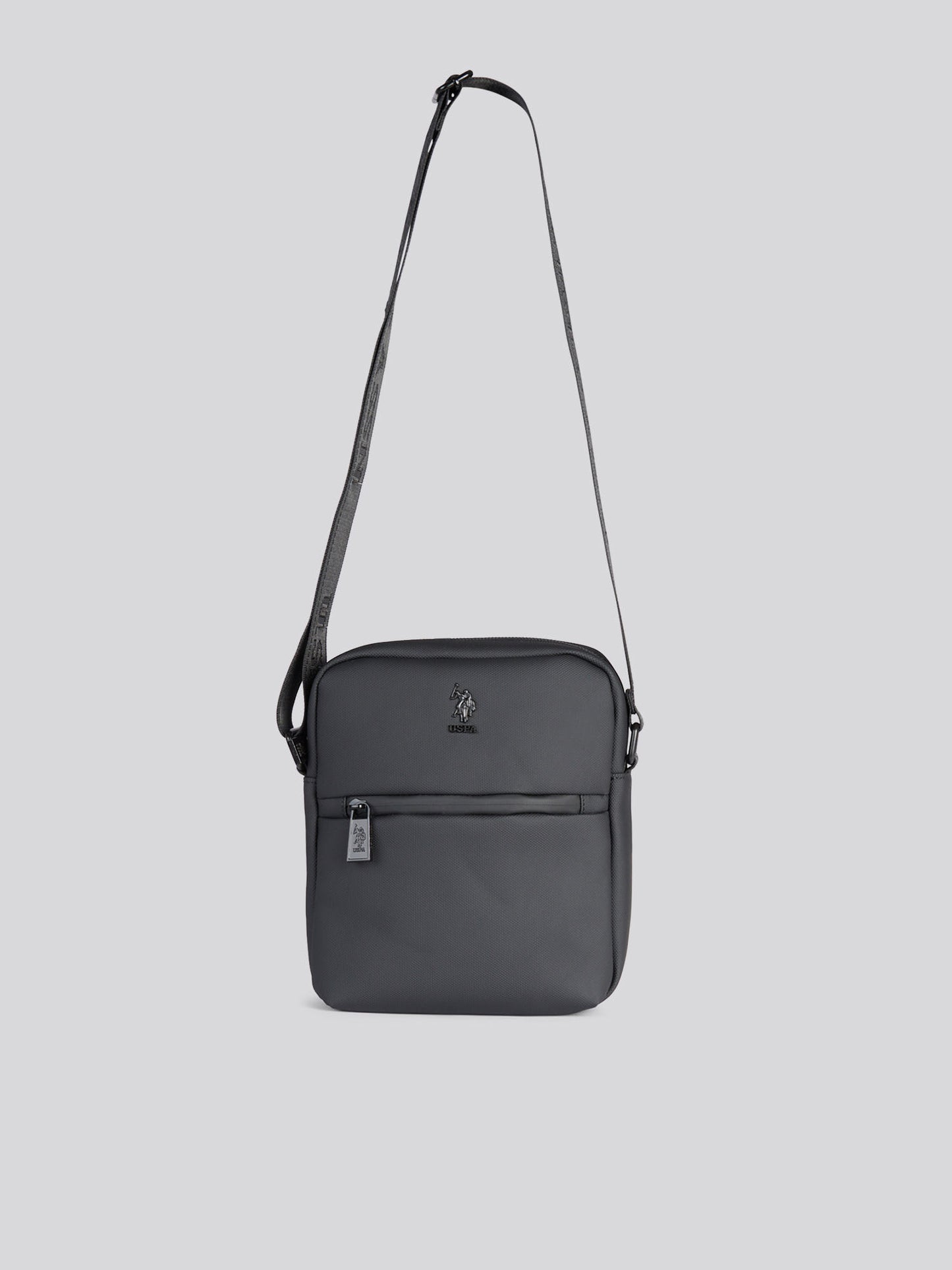 Mens Arrowhead Crossbody Bag in Black