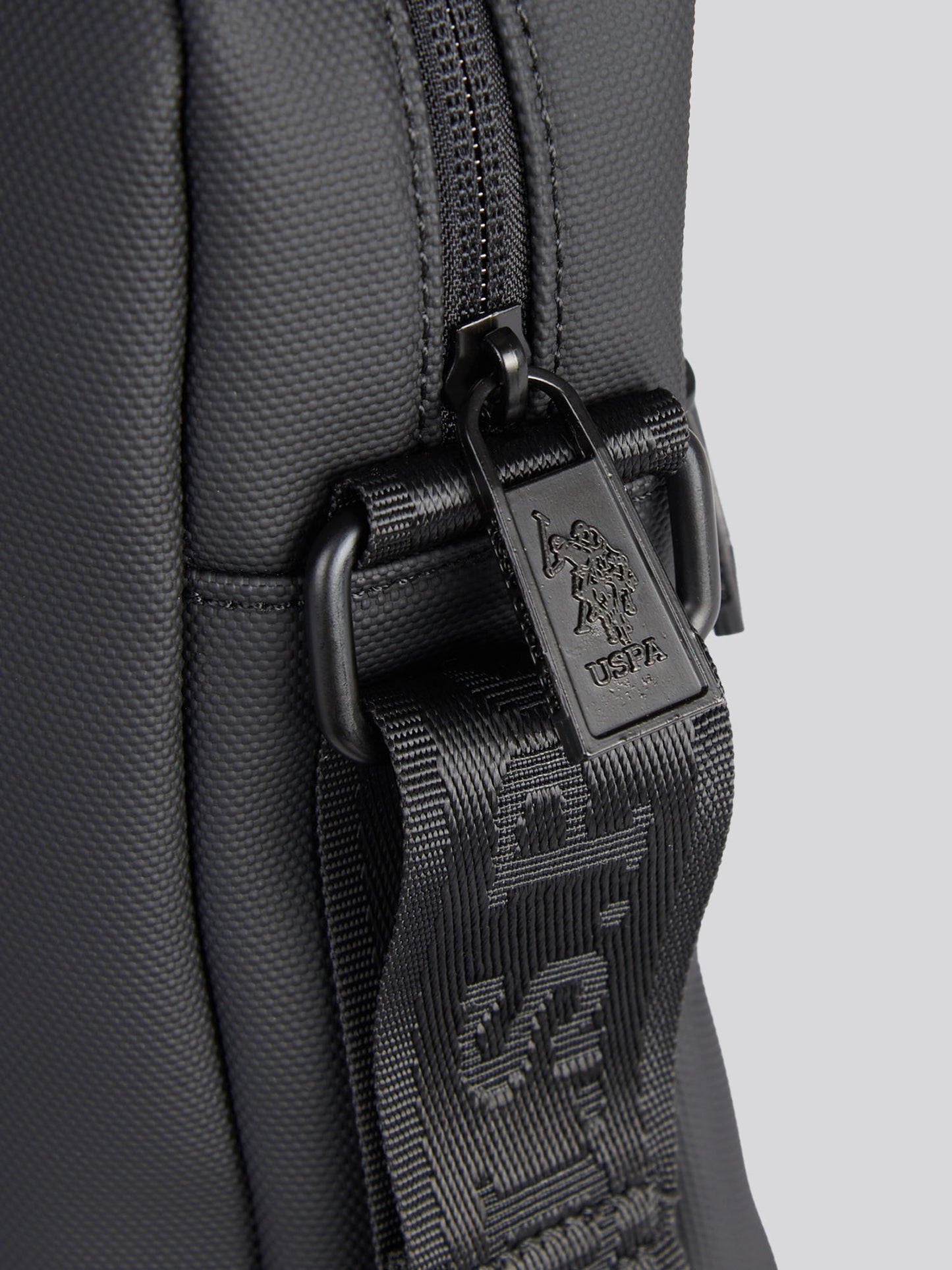 Mens Arrowhead Crossbody Bag in Black