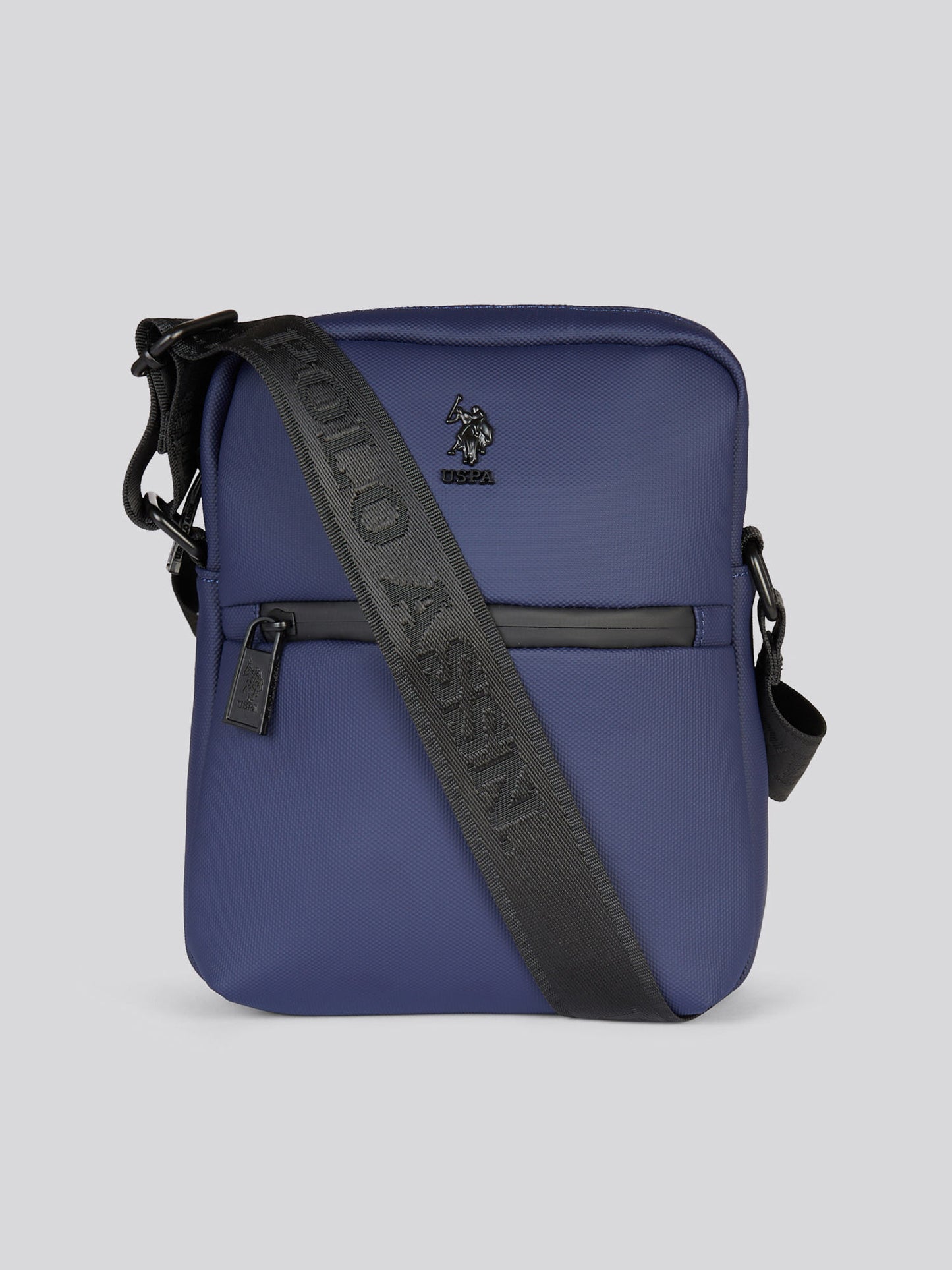 Mens Arrowhead Crossbody Bag in Navy