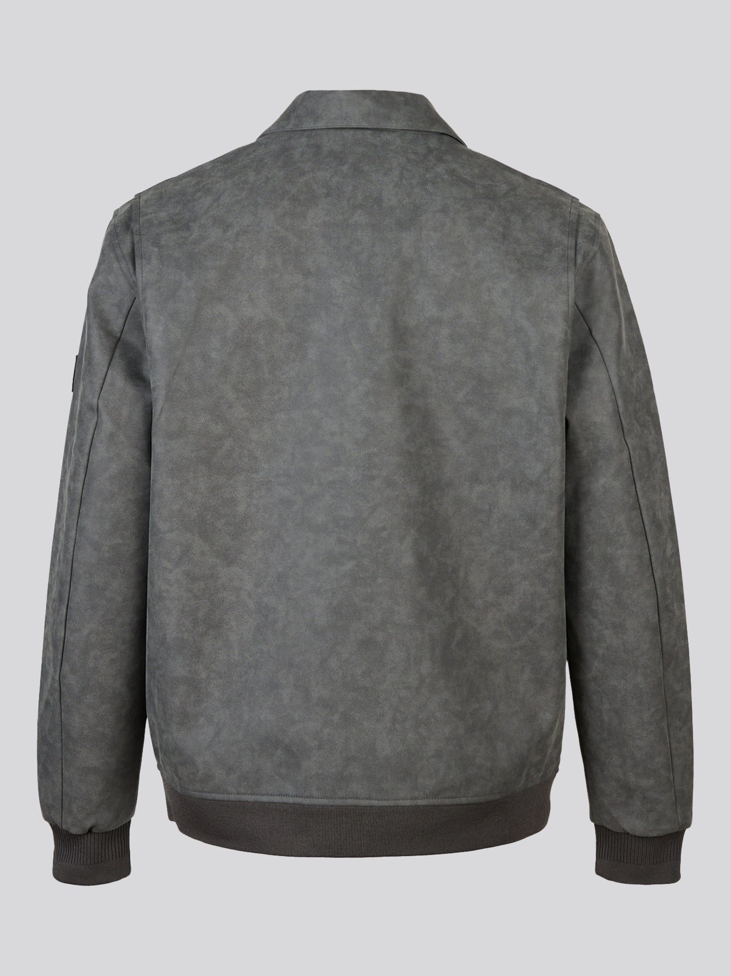 Mens Premium Faux Leather Flight Jacket Bracken