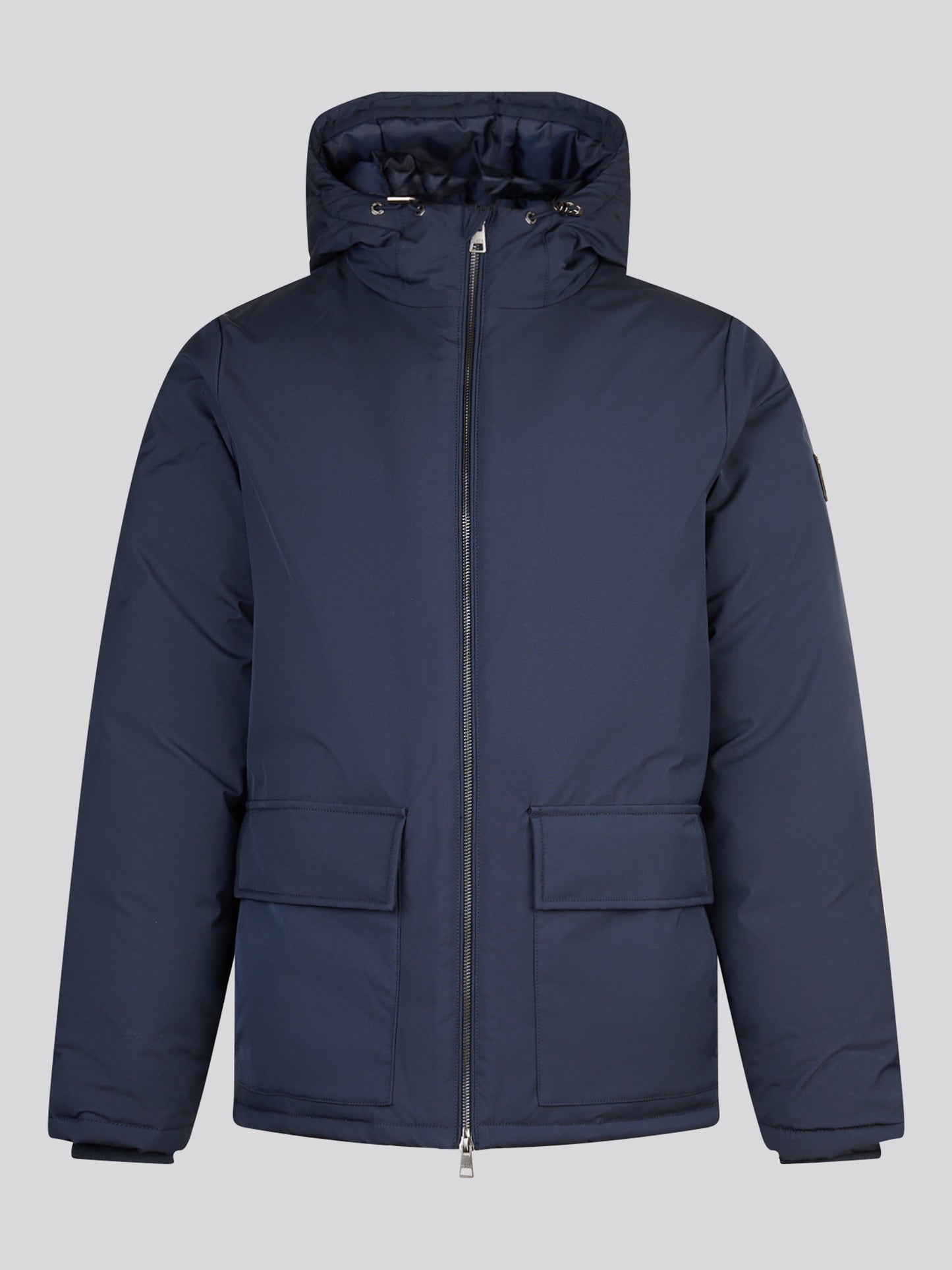 Mens Smart Short Padded Jacket Dark Sapphire Navy