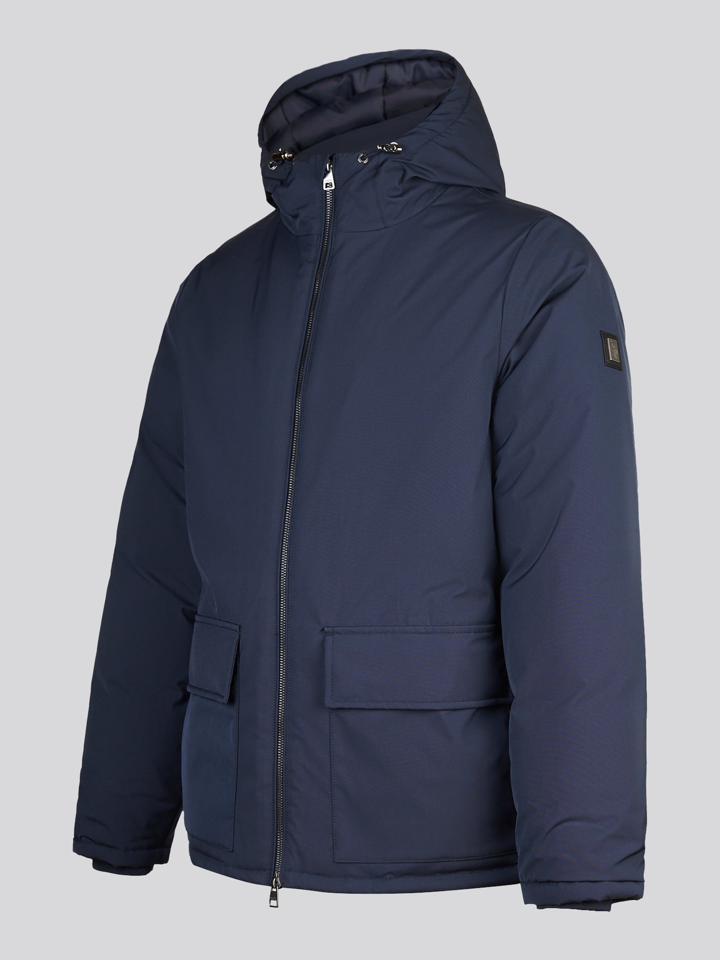 Mens Smart Short Padded Jacket Dark Sapphire Navy